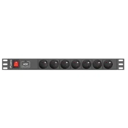 Lanberg PDU-07E-0200-BK 7*SCHUKO 1U 4000W 16A